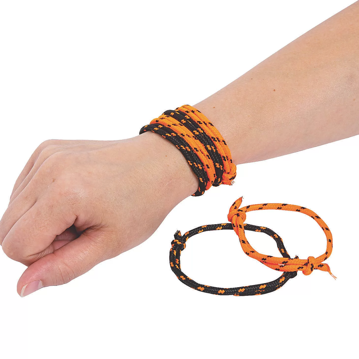 Online Bulk 72 Pc. Halloween Friendship Rope Bracelets Bulk Halloween Supplies