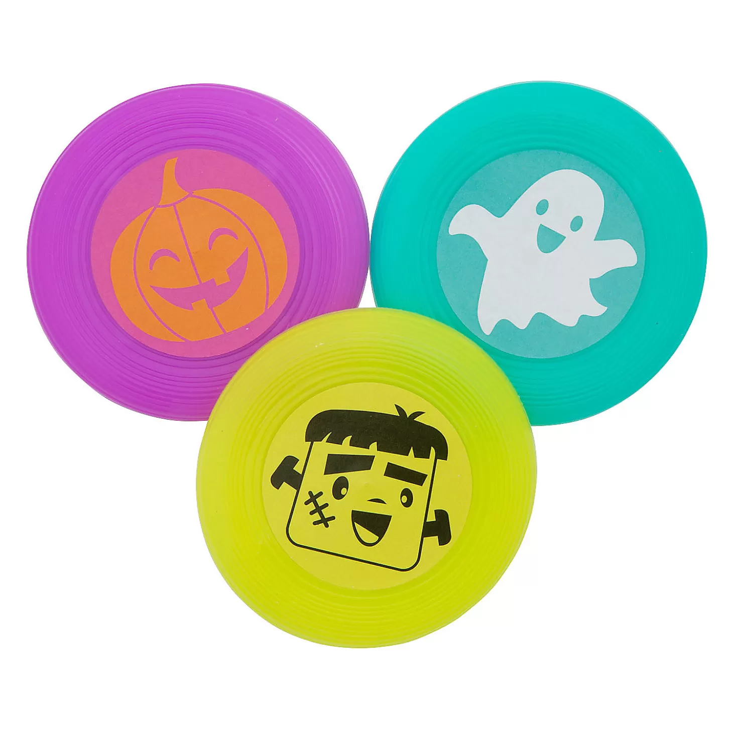 Clearance Bulk 72 Pc. Halloween Mini Flying Discs Flying Toys