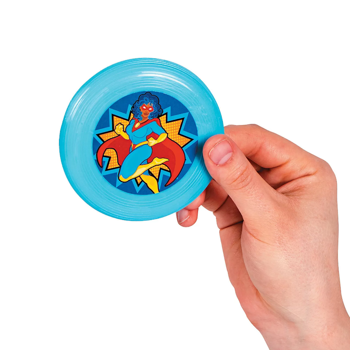 Cheap Bulk 72 Pc. Superhero Mini Flying Discs Flying Toys