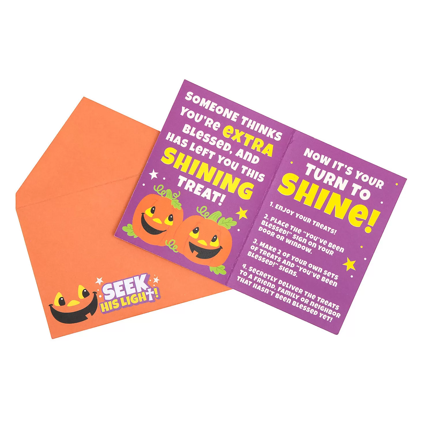 Best Sale Christian Pumpkin Boo Bag Starter Kit For 12 Halloween Bags