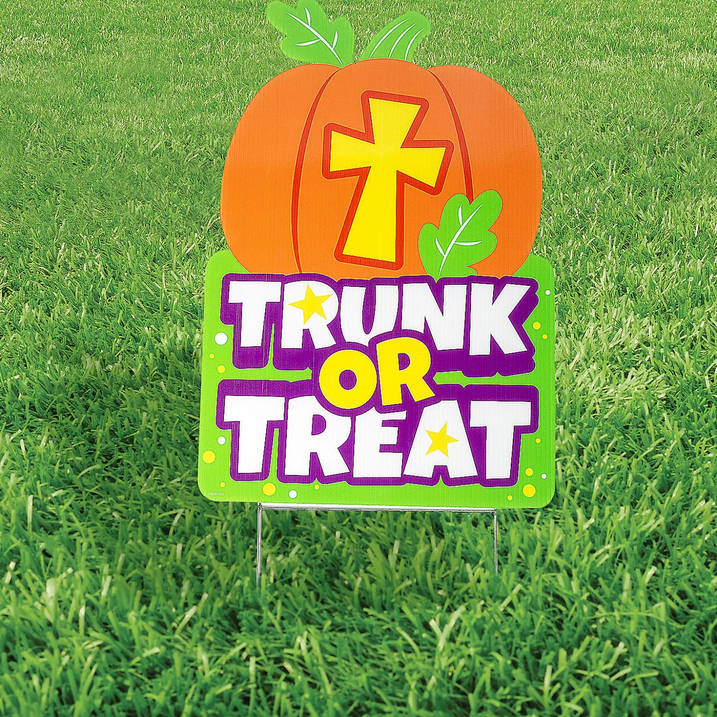 Outlet Christian Pumpkin Trunk-Or-Treat Yard Sign Religious Halloween