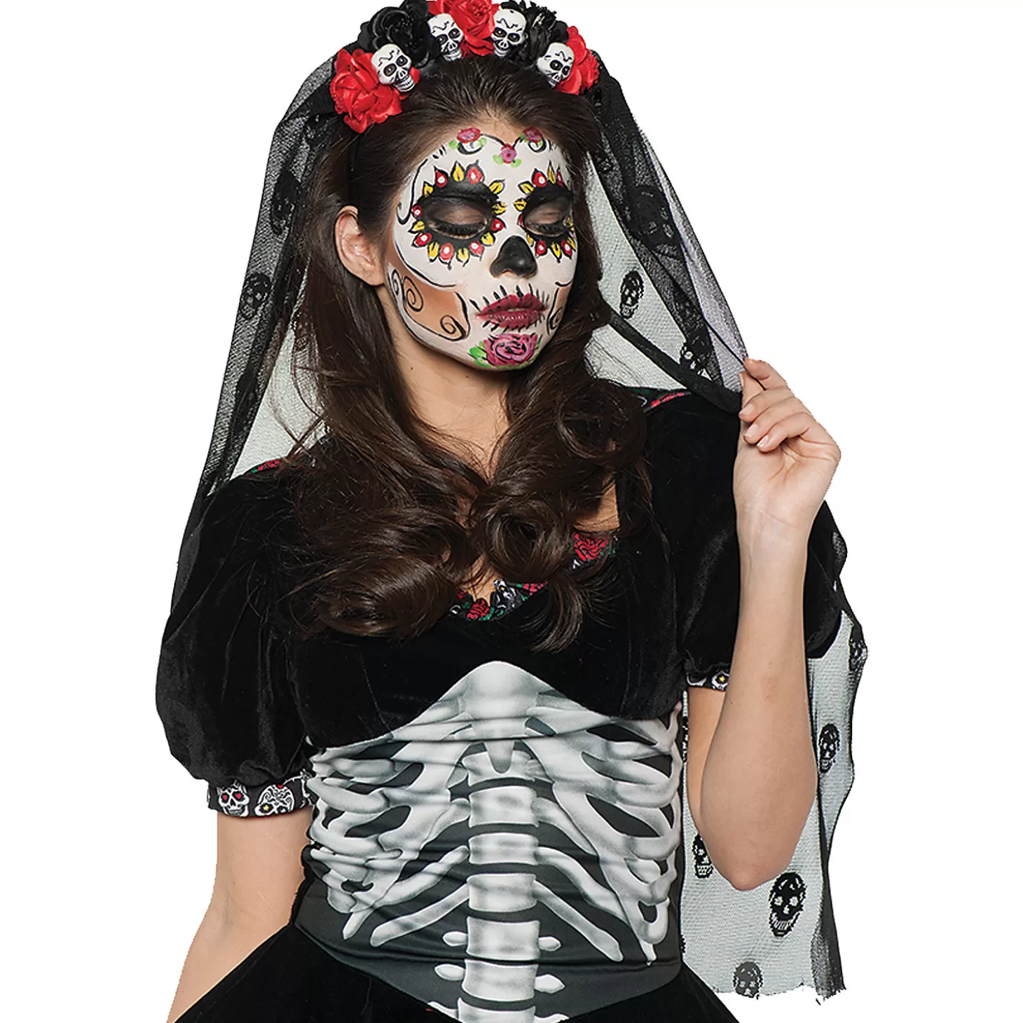 Store Day Of The Dead Mantia Halloween Apparel & Accessories