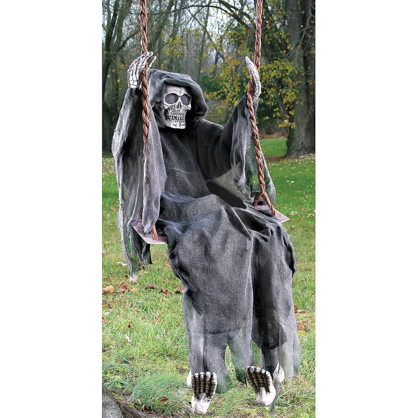 Hot Dead Reaper Prop On Swing Skulls & Skeletons