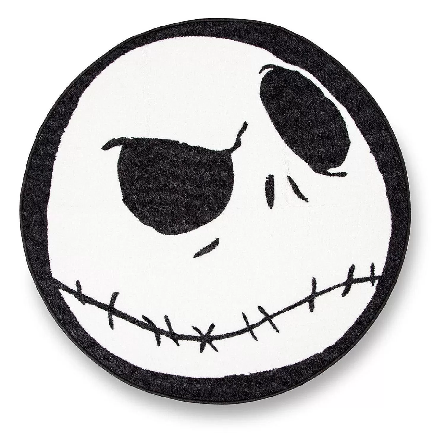 Best Disney The Nightmare Before Christmas Jack Skellington 39-Inch Round Area Rug Skulls & Skeletons