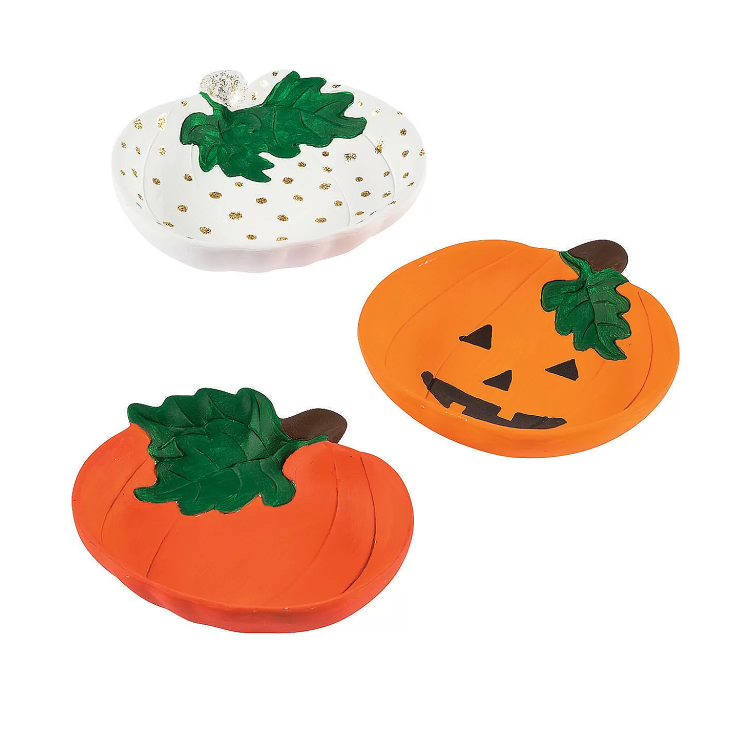 Shop Diy Ceramic Mini Pumpkin Bowls - 12 Pc. Diy Adult Crafts