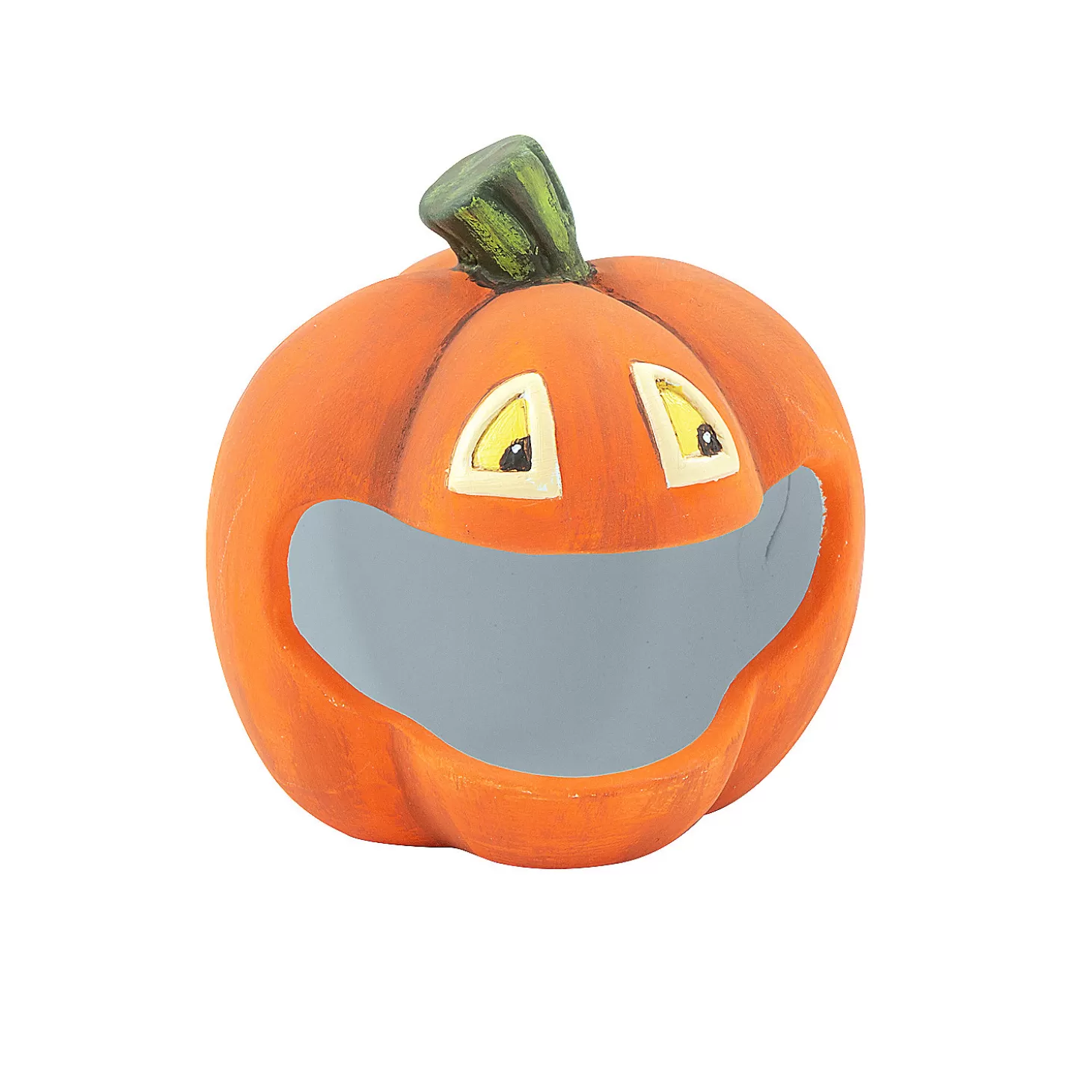 Clearance Diy Ceramic Open Mouth Pumpkin Tea Light Holders - 12 Pc. Diy Adult Crafts