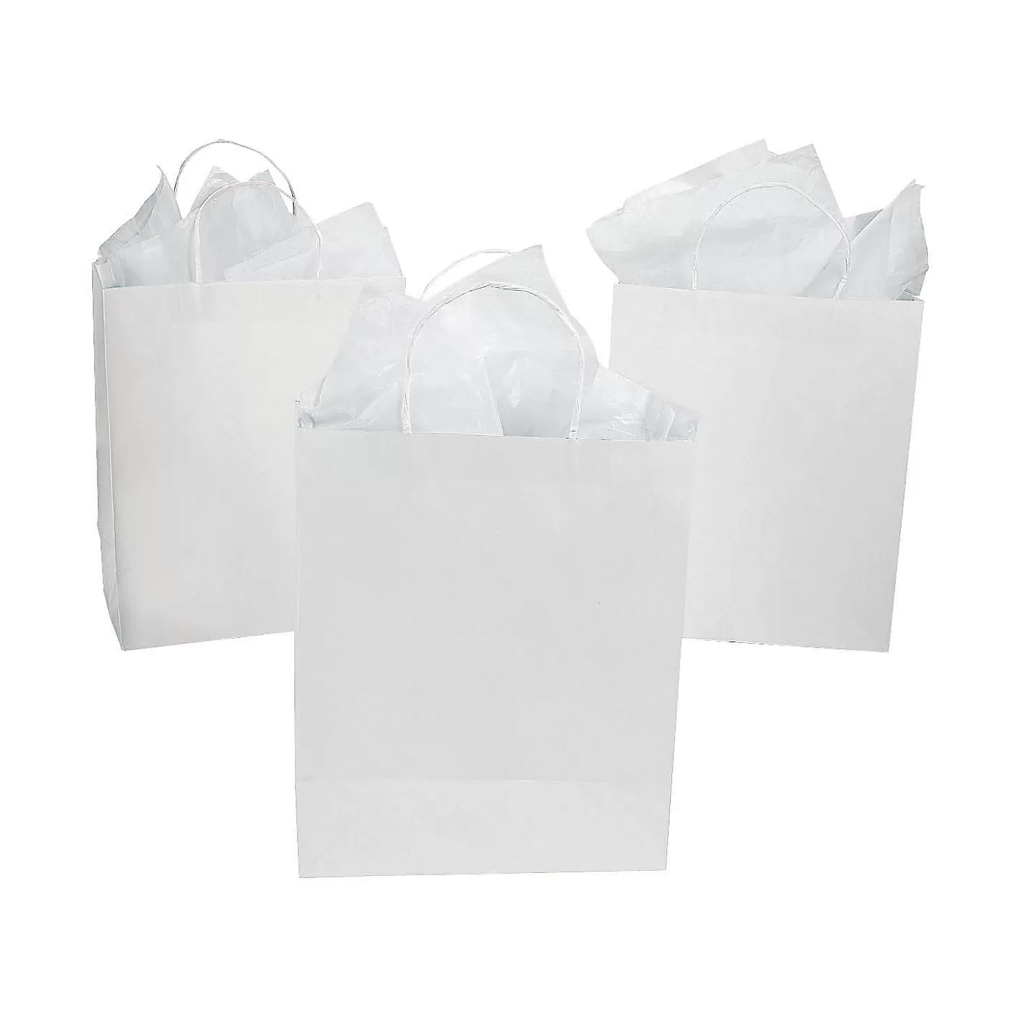 Shop Diy Large White Gift Bags - 12 Pc. Diy Adult Crafts