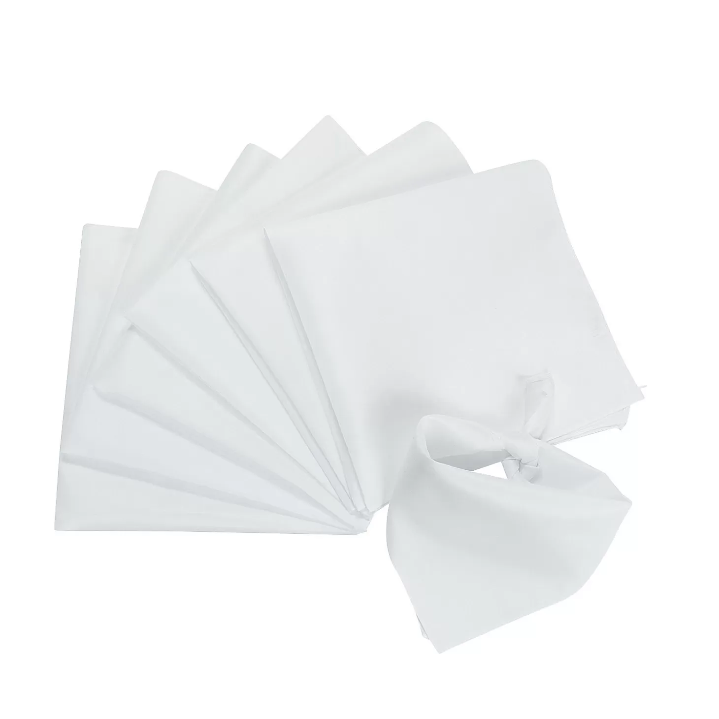 Online Diy White Bandanas - 12 Pc. Diy Adult Crafts