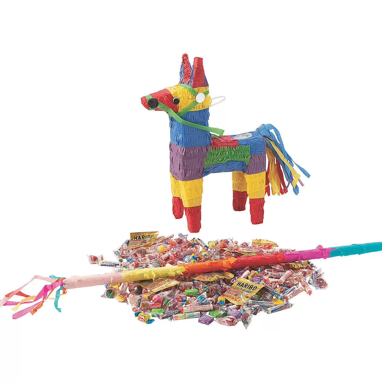 Store Donkey Pinata Kit - 210 Pc. Halloween Fun Kits