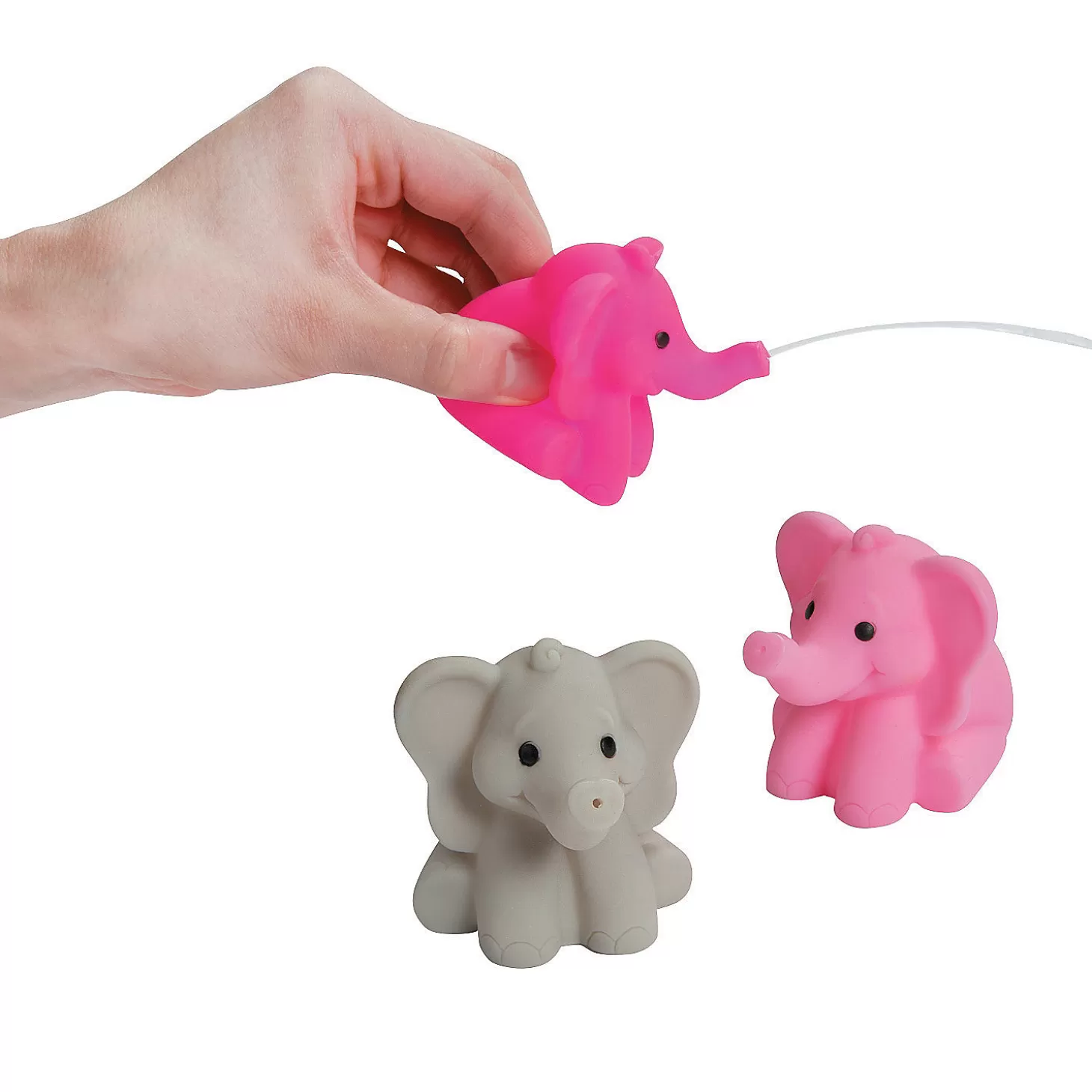 Discount Elephant Squirt Toys - 12 Pc. Water Toys