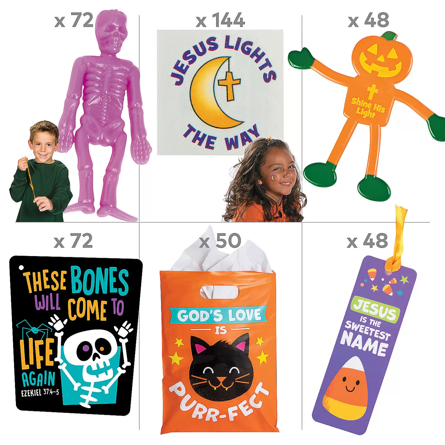 Sale Ezekiel Halloween Handout Kit For 48 Halloween Bags