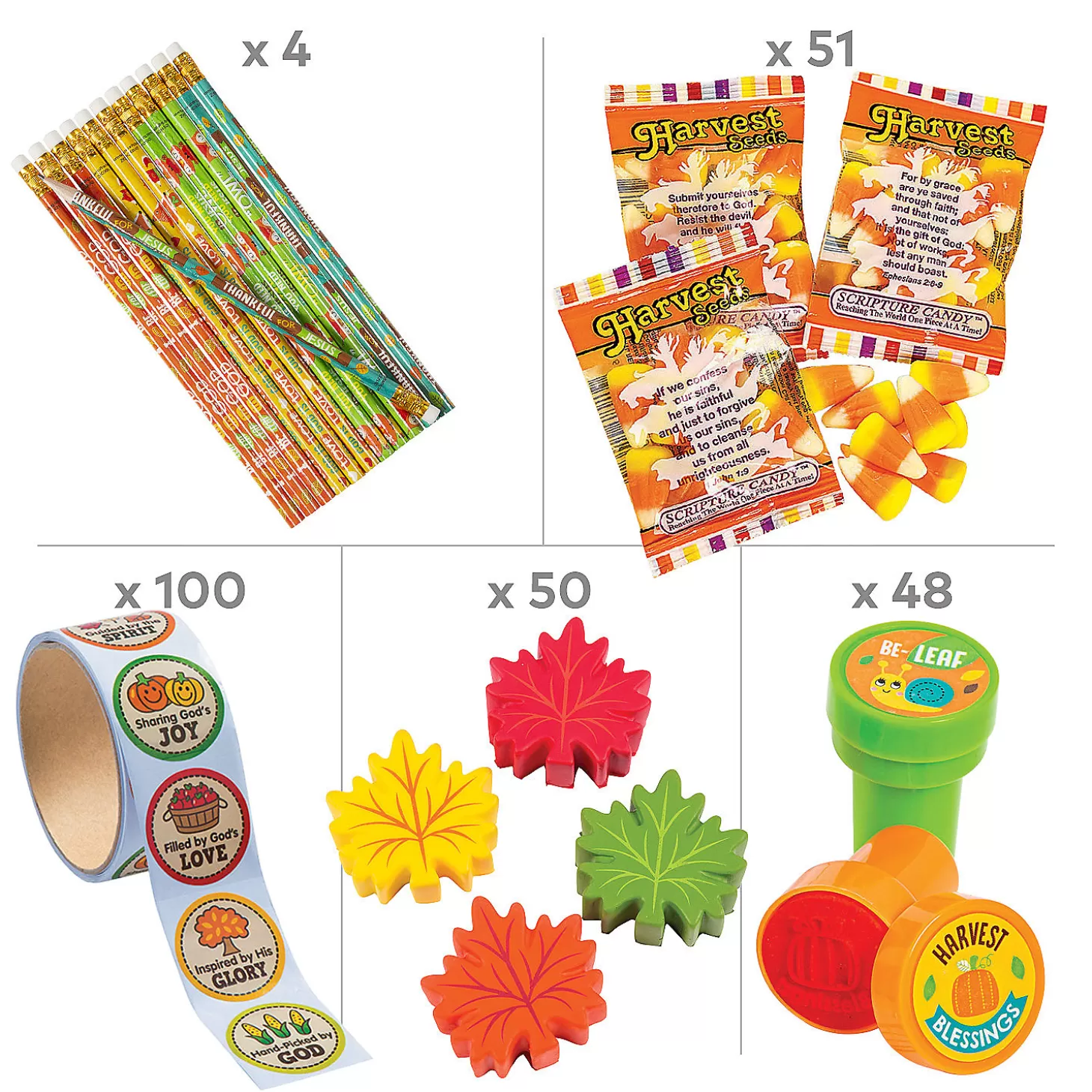 Best Fall Faith Boo Bag Kit For 48 Halloween Fun Kits