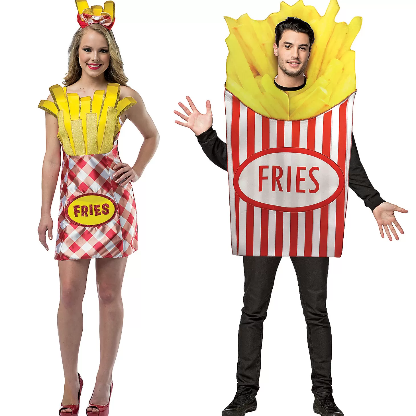 Sale French Fries Couples Costumes Couples Costumes