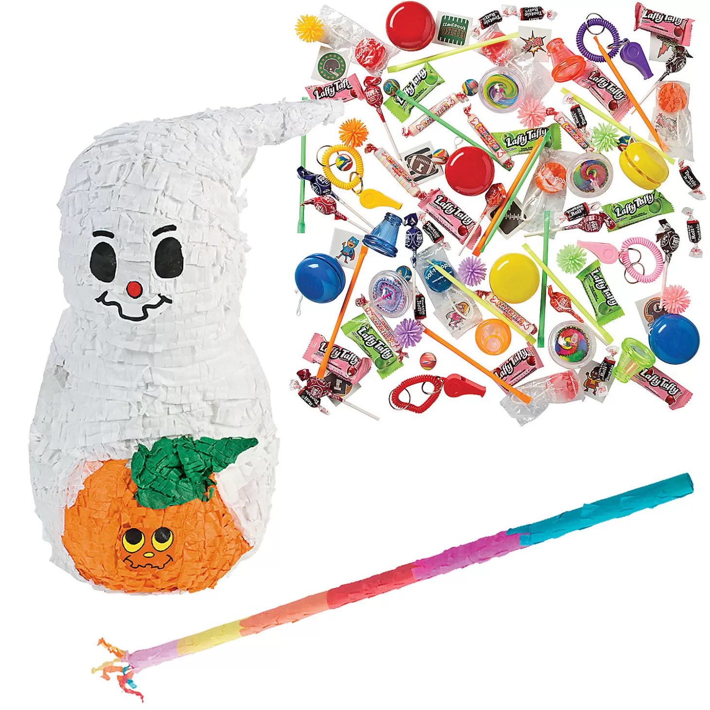 Outlet Ghost Pinata Kit - 102 Pc. Halloween Fun Kits