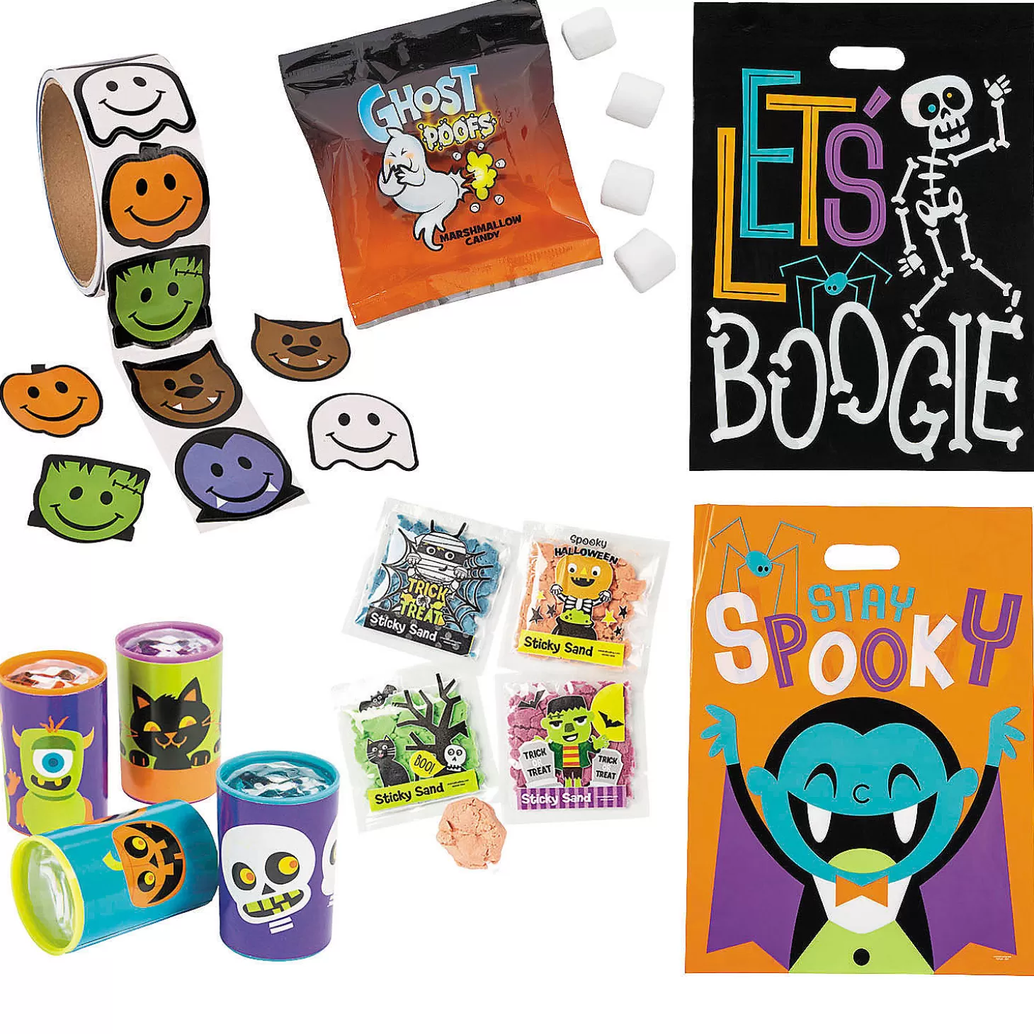 Fashion Ghoul Gang Handout Kit For 48 Halloween Handouts