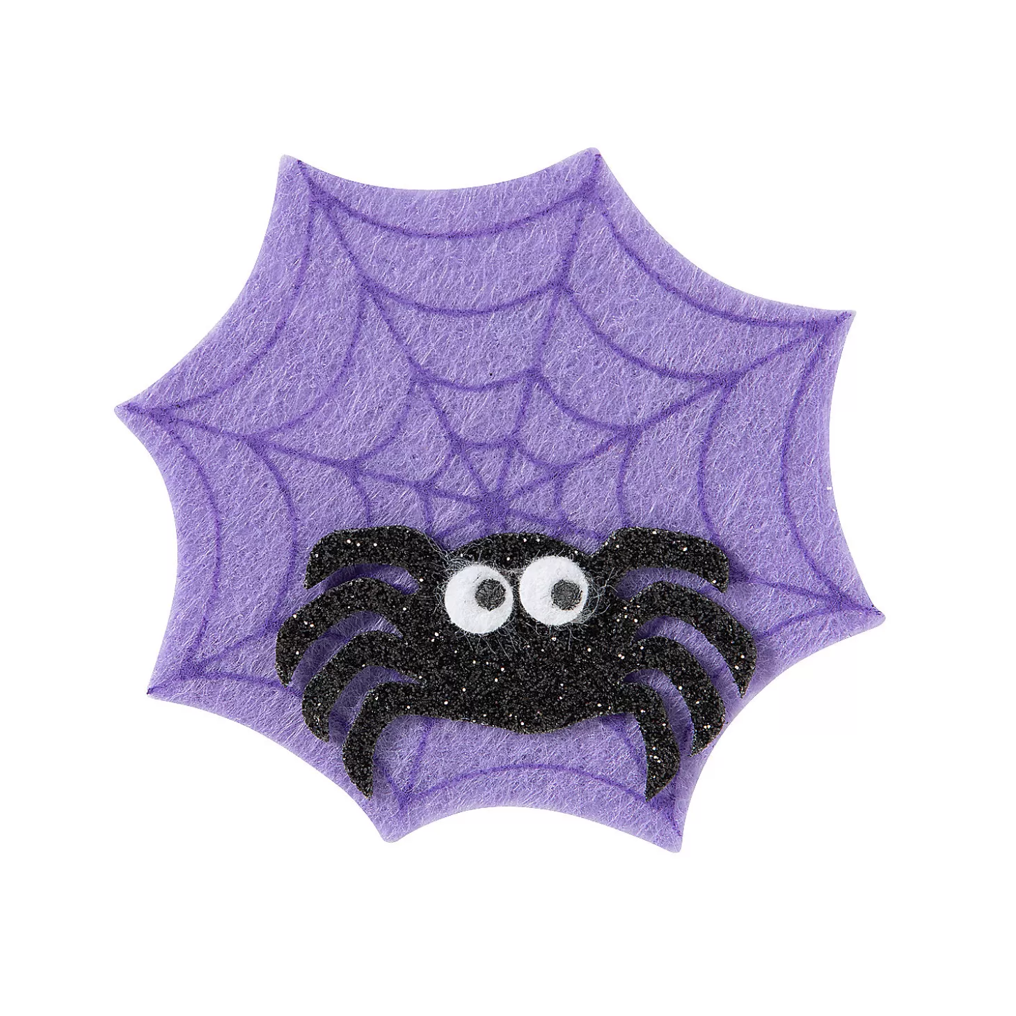 Shop Glitter Felt Halloween Spider Pin Craft Kit - Makes 12 Diy Adult Crafts