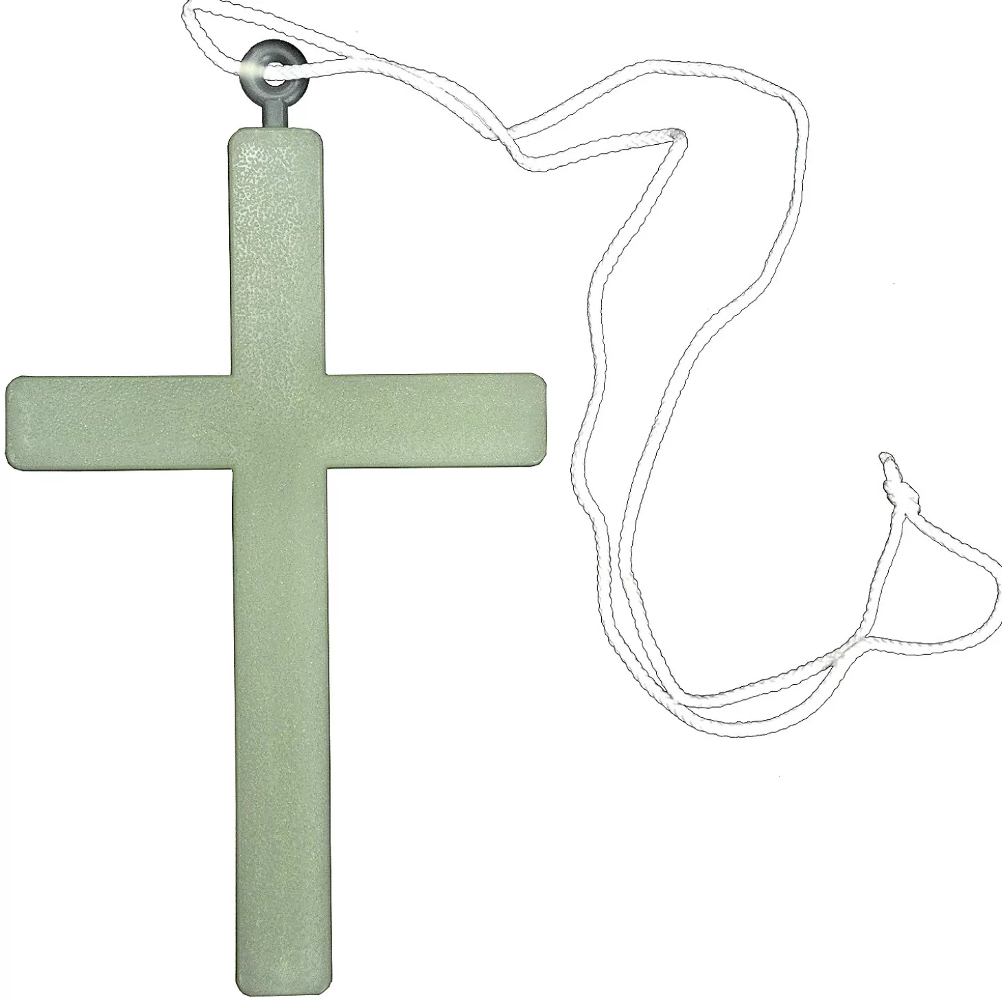 Discount Glow In The Dark Cross Necklace Religious Halloween