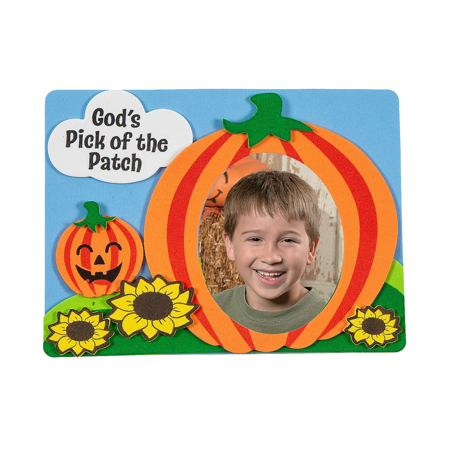 Fashion God's Pick Of The Patch Picture Frame Magnet Craft Kit - Makes 12 Religious Halloween