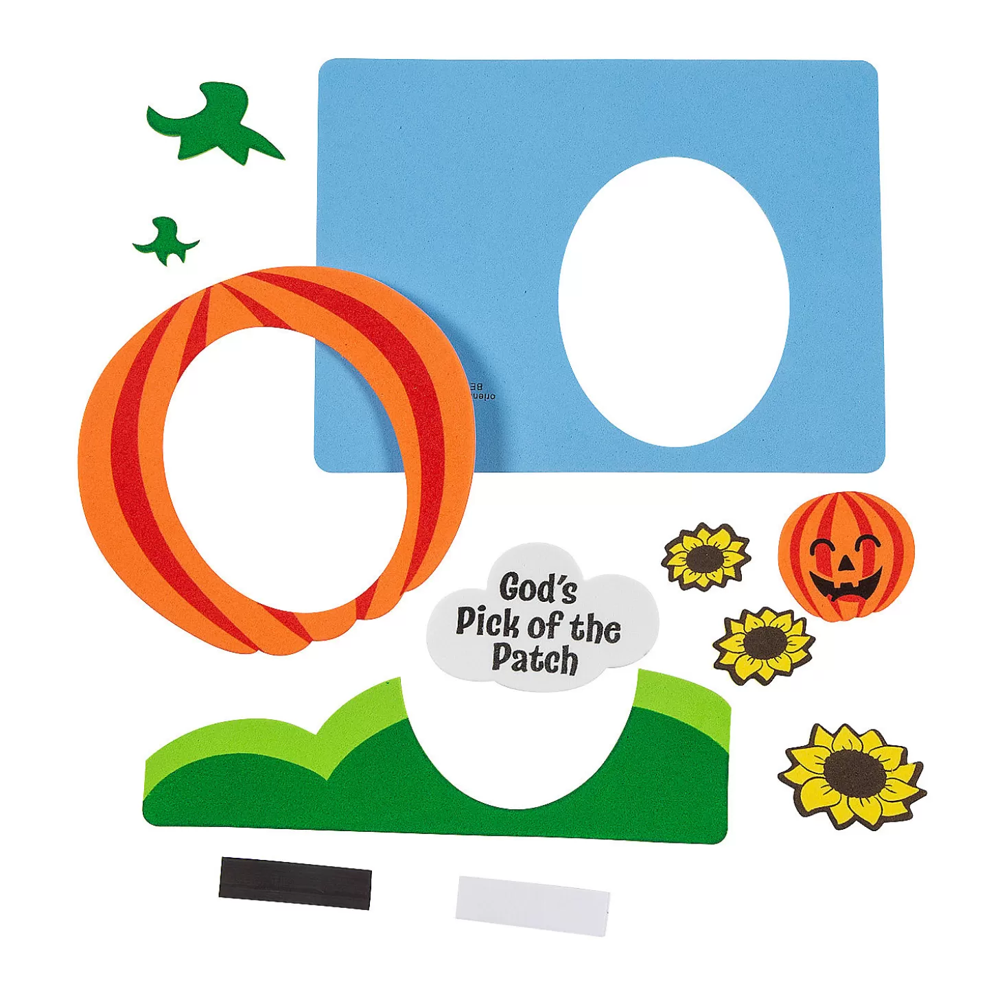 Fashion God's Pick Of The Patch Picture Frame Magnet Craft Kit - Makes 12 Religious Halloween