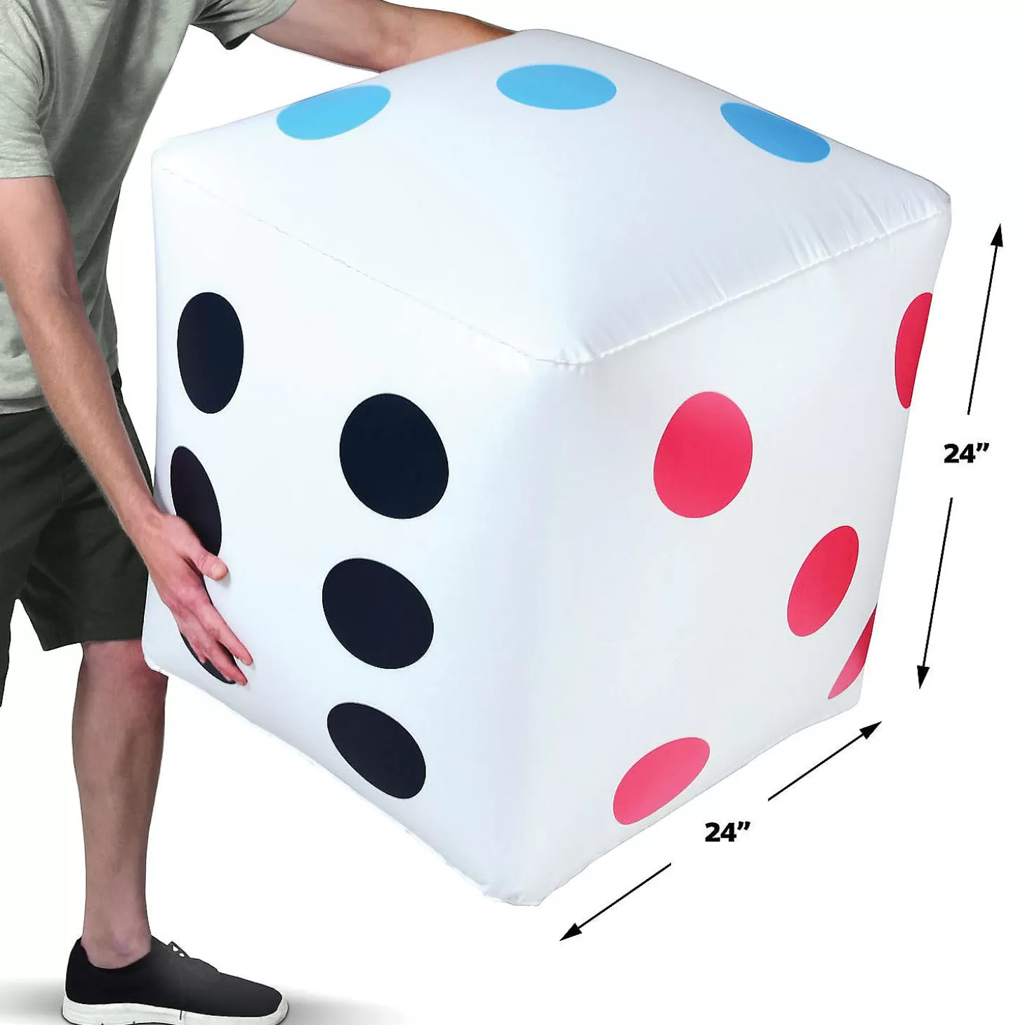 Cheap Gosports Giant 2' Inflatable Dice - 2 Pack Lawn Games