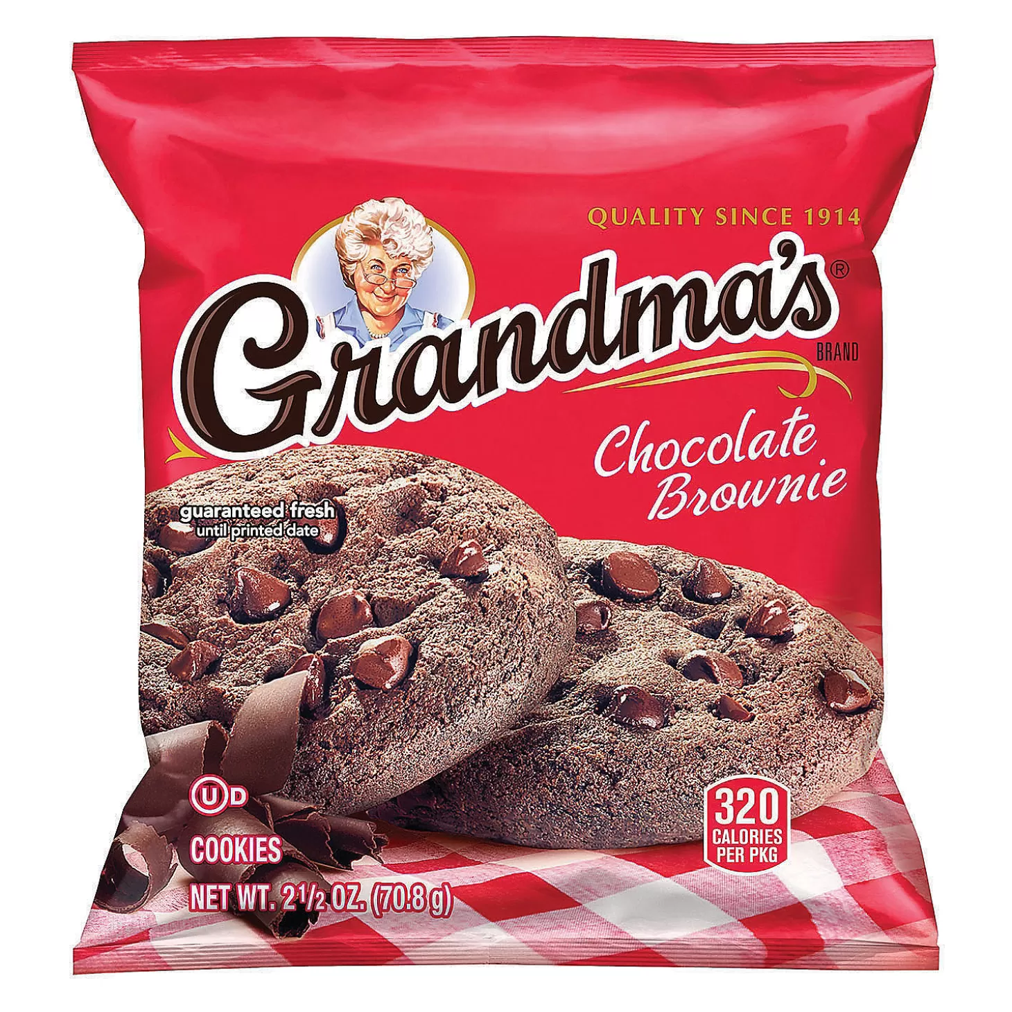 Clearance Grandma's Big Chocolate Brownie, 2.5 Oz, 60 Count Bulk Halloween Supplies