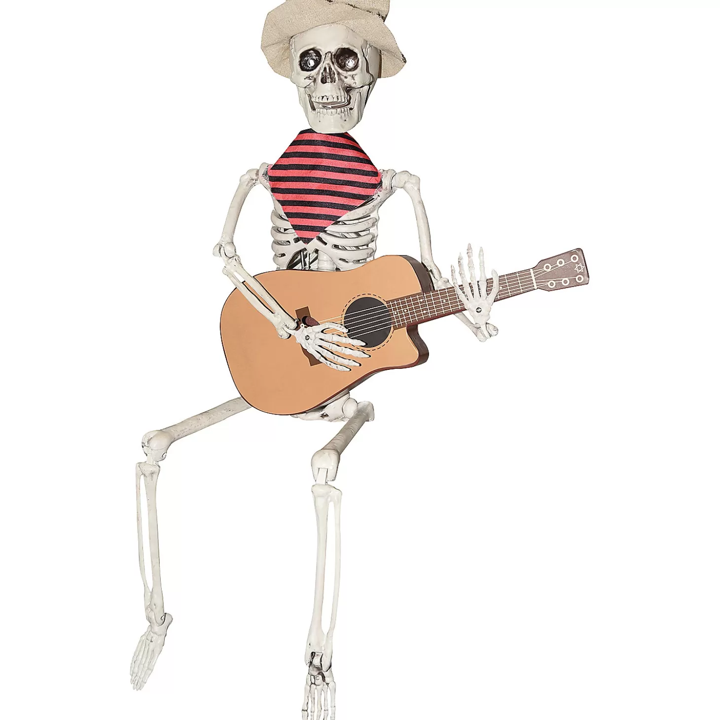 Discount Guitar Playing Skeleton Decoration Skulls & Skeletons