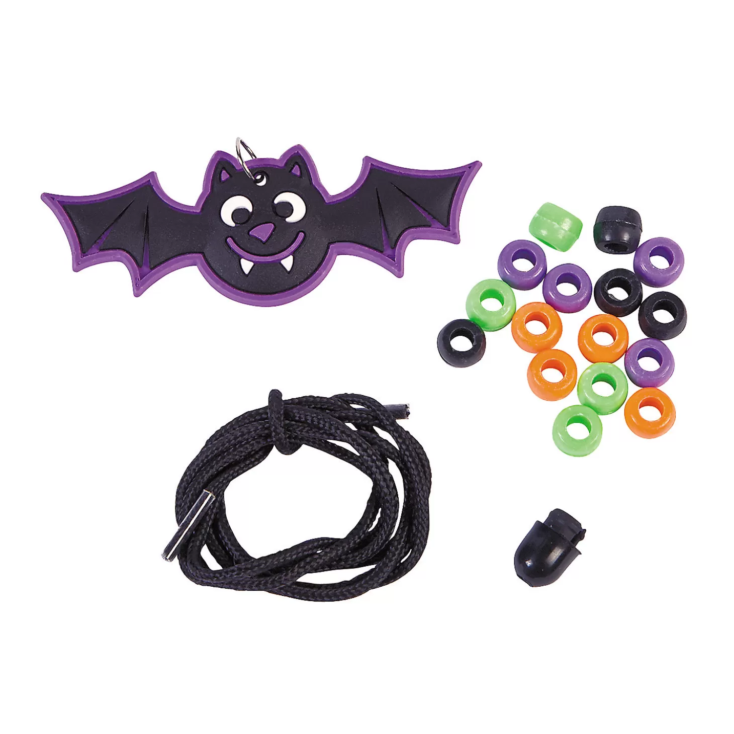 Sale Halloween Bat Necklace Craft Kit - Makes 12 Boo Bags