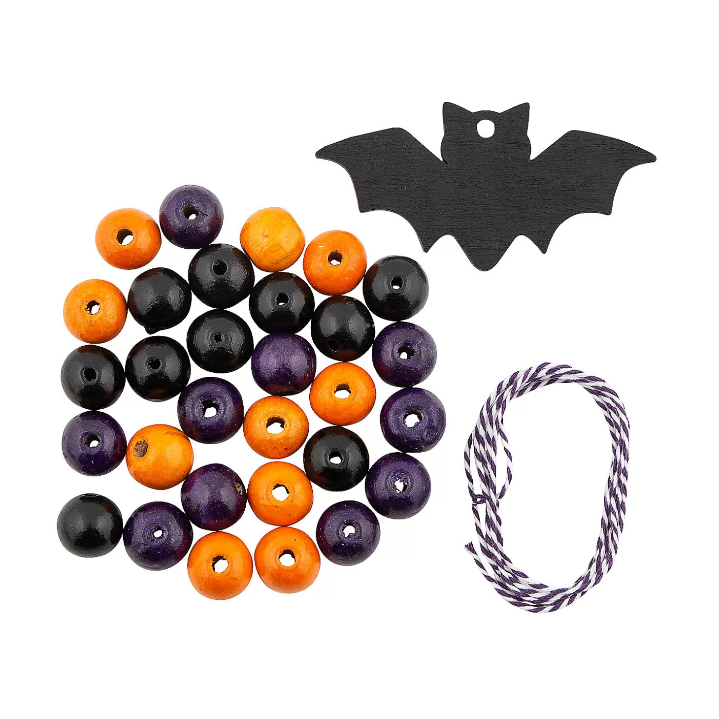 Clearance Halloween Bead Garland Craft Kit – Makes 3 Diy Adult Crafts