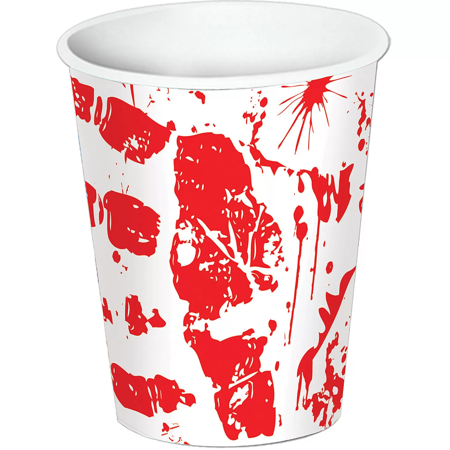 Hot Halloween Bloody Handprints Paper Cups - 8 Pc. Tableware