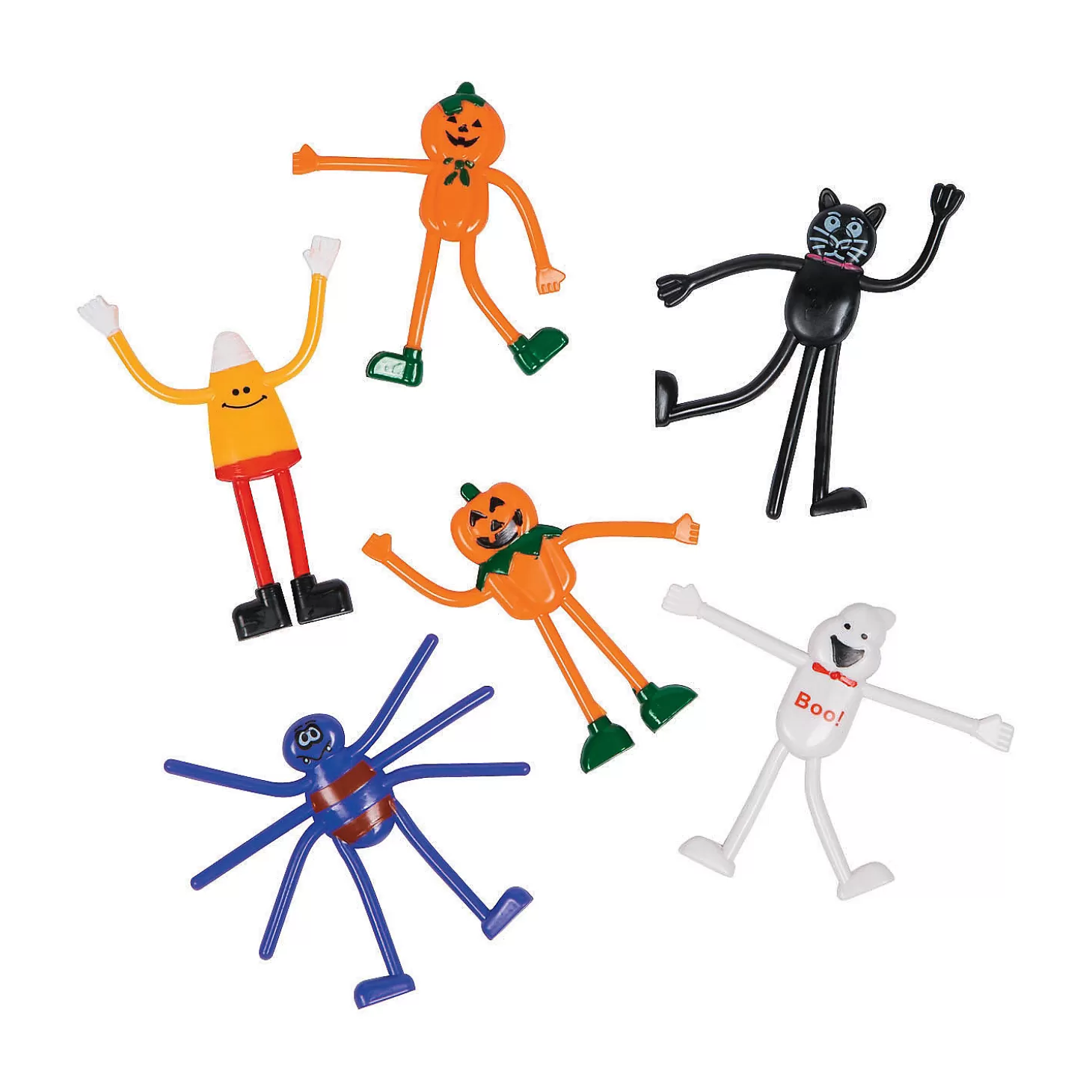 Sale Halloween Character Bendables - 24 Pc. Halloween Handouts