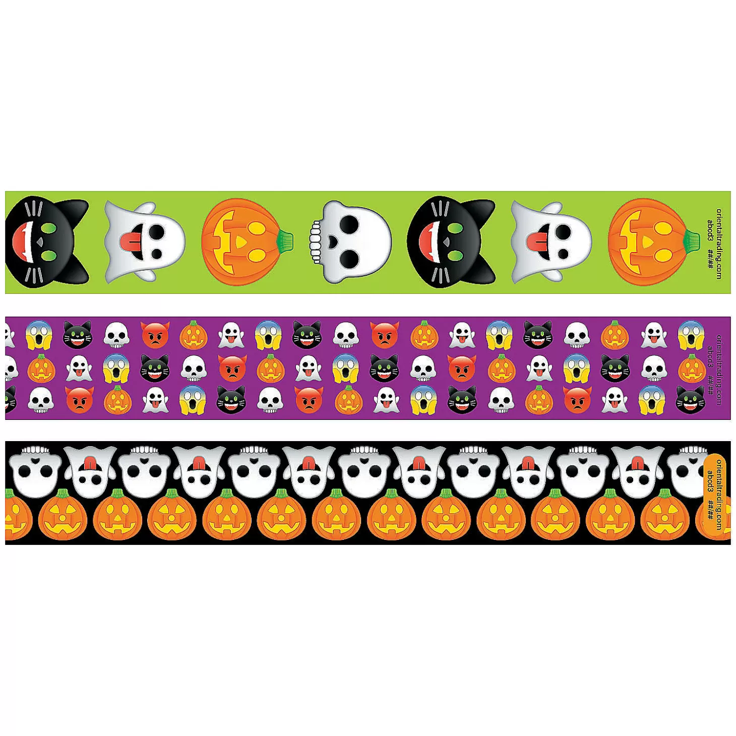 Online Halloween Emoji Pencils - 24 Pc. Boo Bags