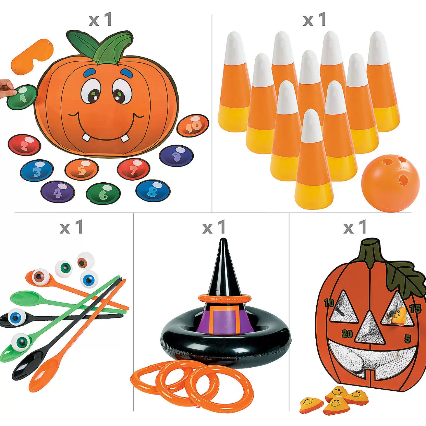 New Halloween Games Kit - 5 Games Halloween Fun Kits