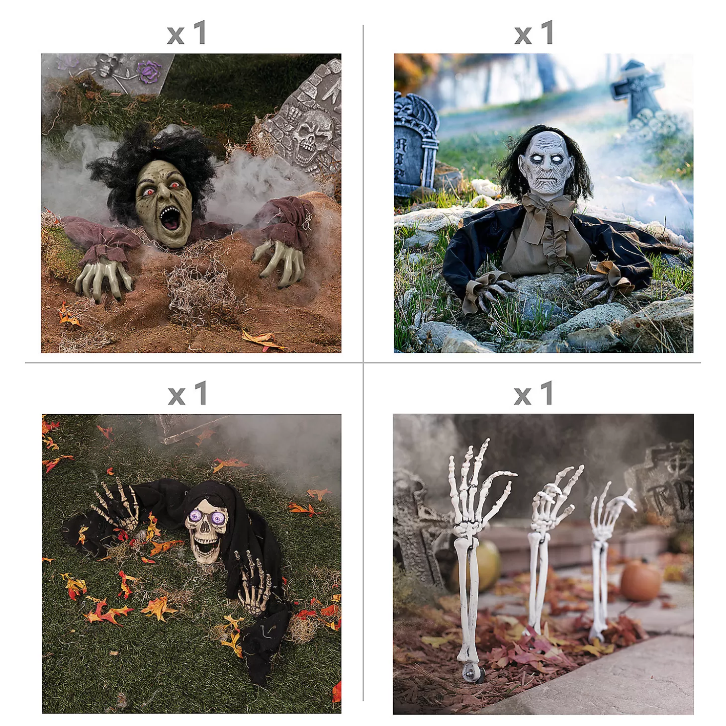 Fashion Halloween Groundbreaker Decorating Kit - 6 Pc. Halloween Fun Kits