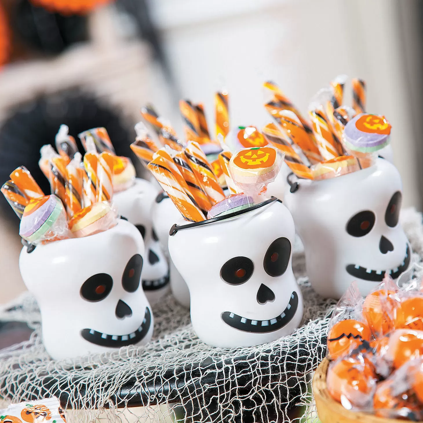 Shop Halloween Hard Candy Sticks - 80 Pc. Halloween Candy