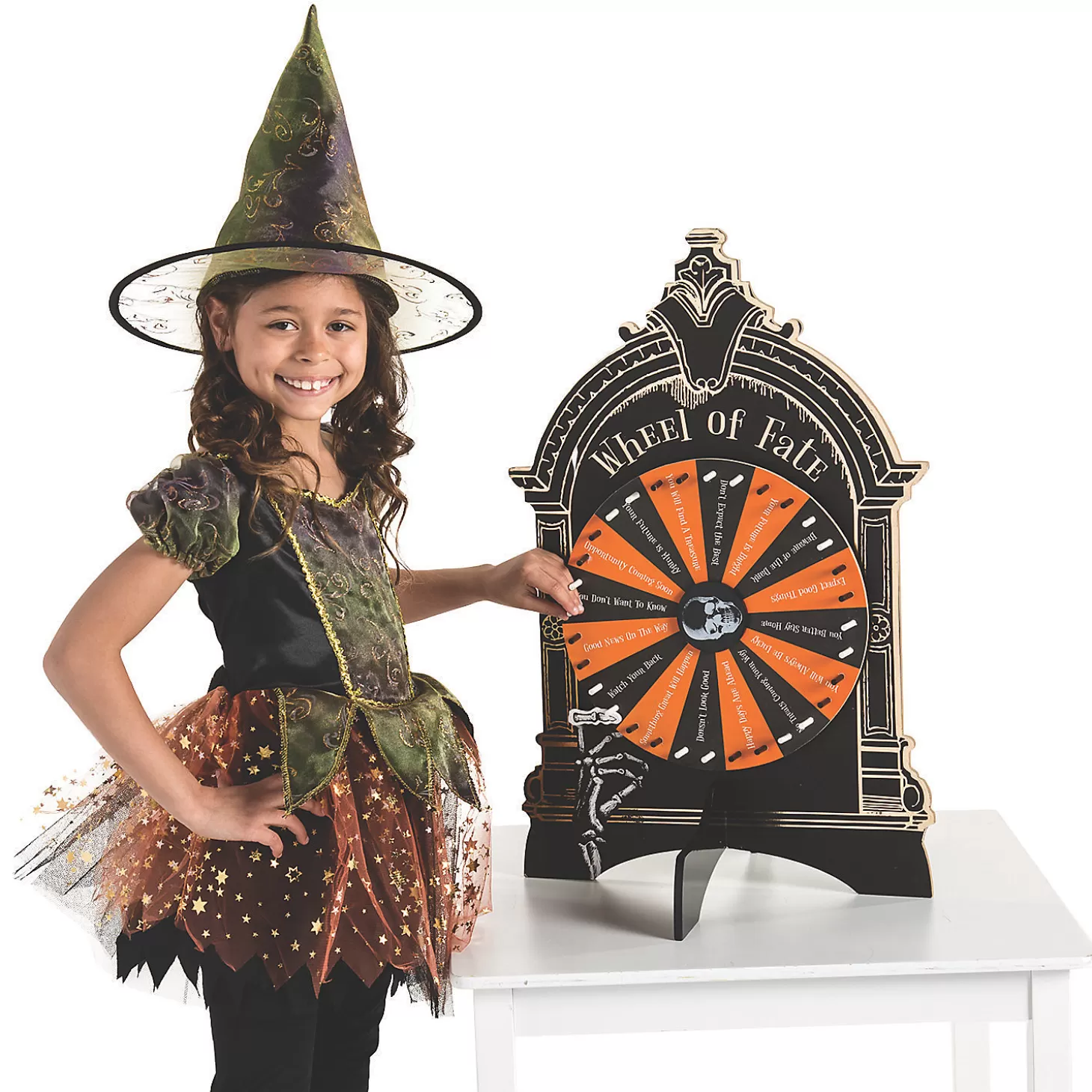 Fashion Halloween Haunted Fate Prize Wheel Games & Activities