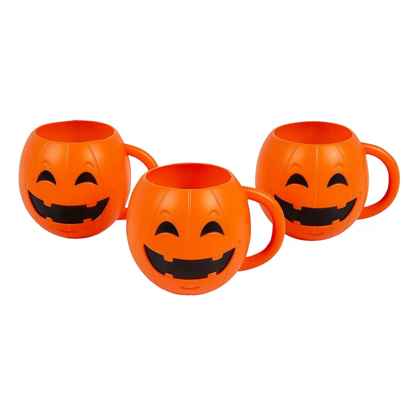 Best Sale Halloween Jack-O'-Lantern Bpa-Free Plastic Mugs - 12 Ct. Tableware