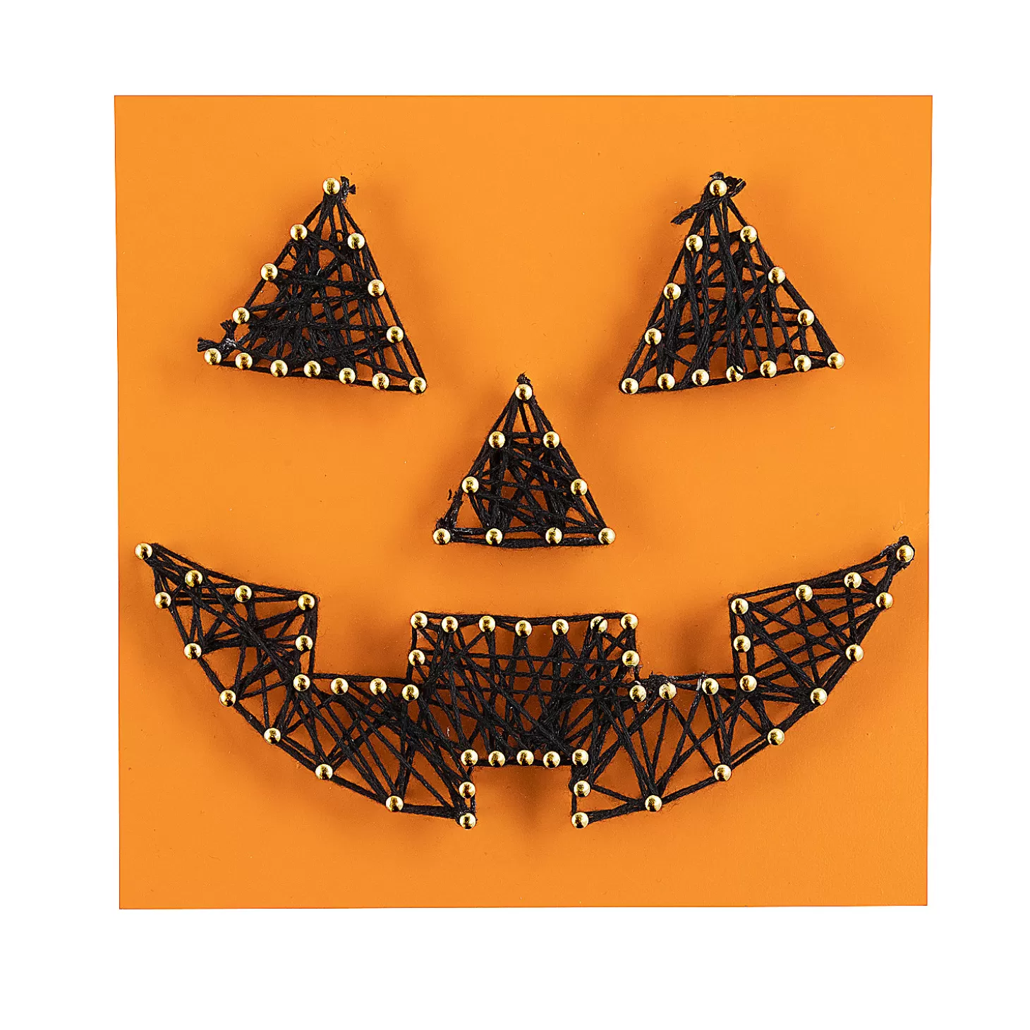 Clearance Halloween Jack-O'-Lantern String Art Craft Diy Adult Crafts