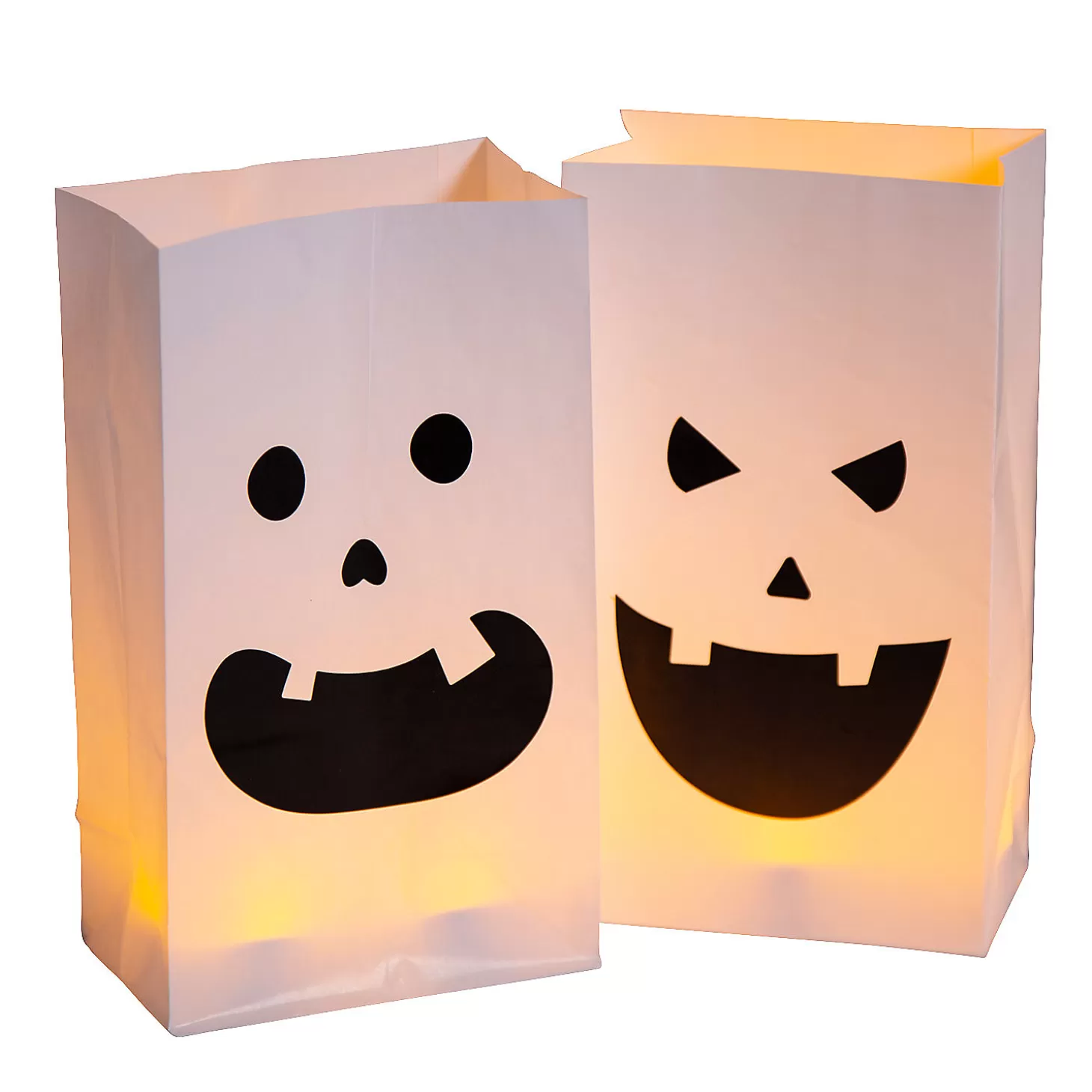 Cheap Halloween Luminary Bag Kit - Makes 12 Halloween Bags