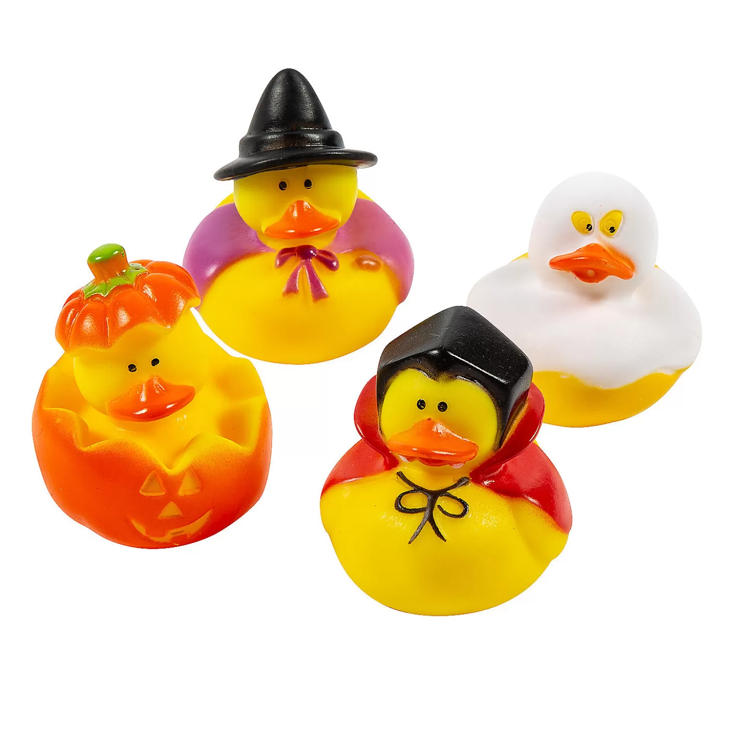 Outlet Halloween Rubber Ducks - 12 Pc. Halloween Handouts