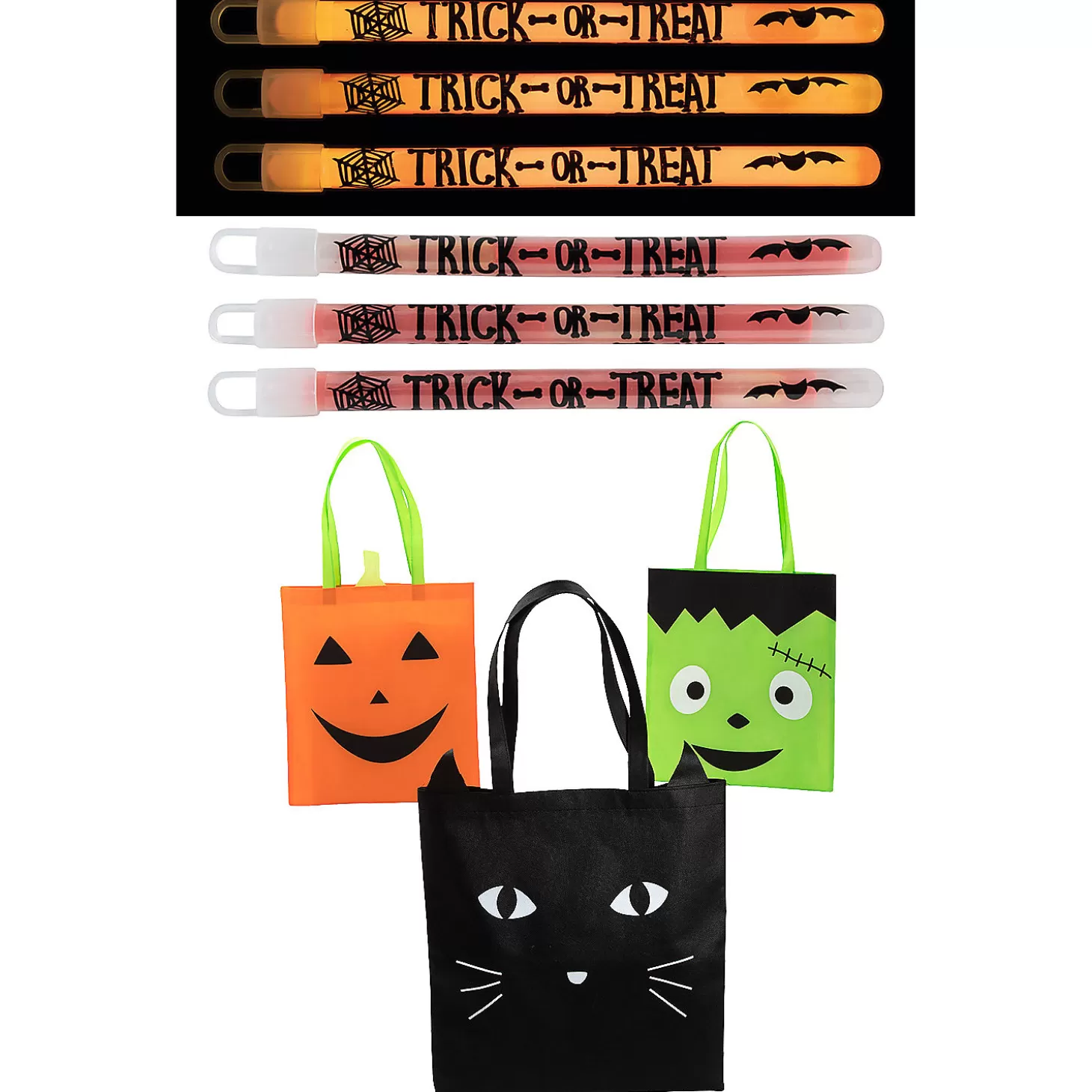 Flash Sale Halloween Trick-Or-Treat Kit For 12 - 24 Pc. Halloween Fun Kits