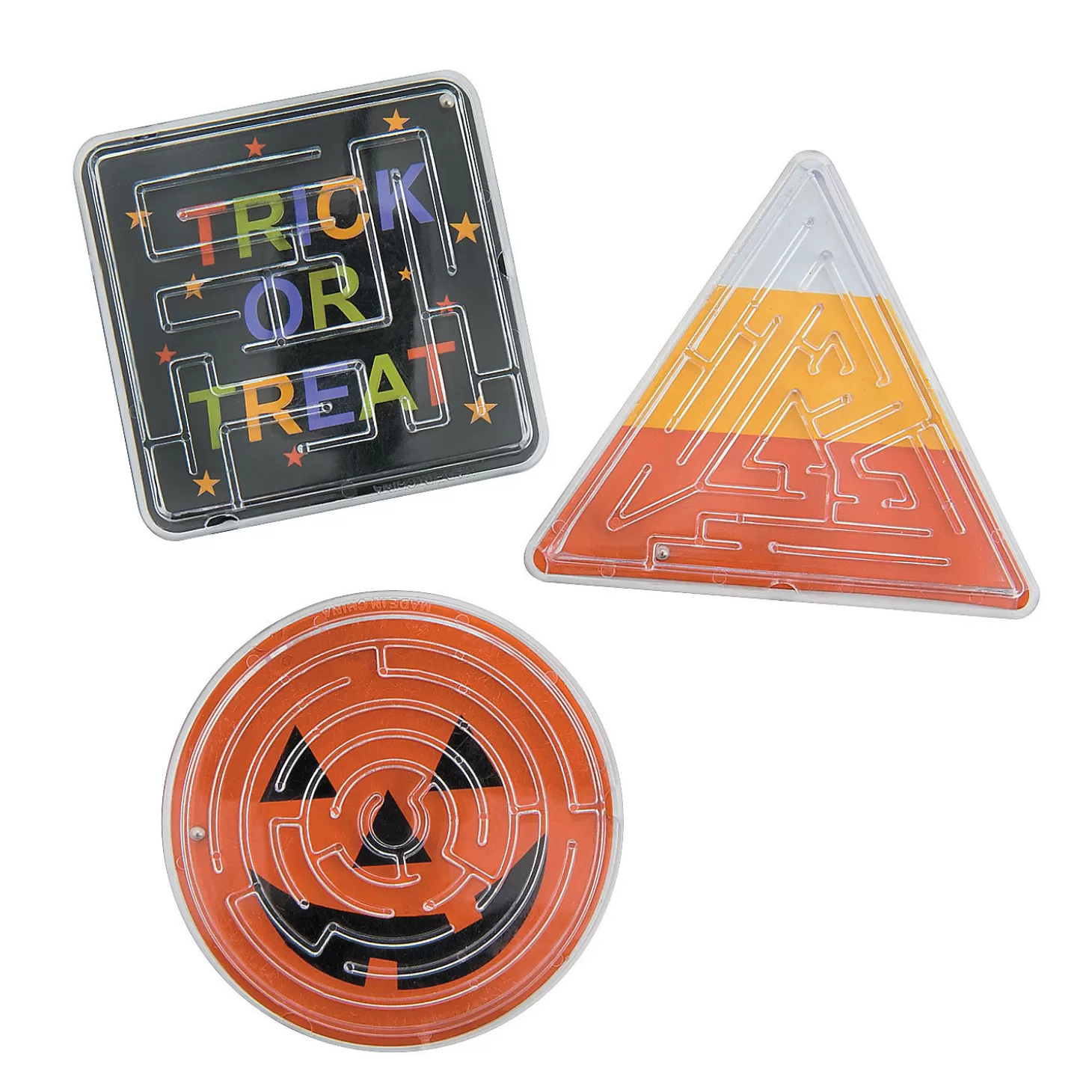 Fashion Halloween Trick-Or-Treat Maze Puzzles - 24 Pc. Games & Activities