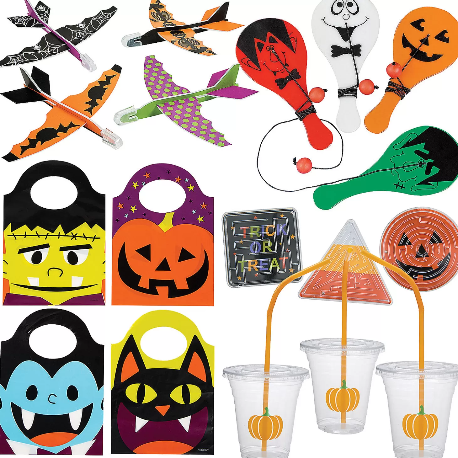 Cheap Halloween Value Handout Kit For 48 Halloween Fun Kits