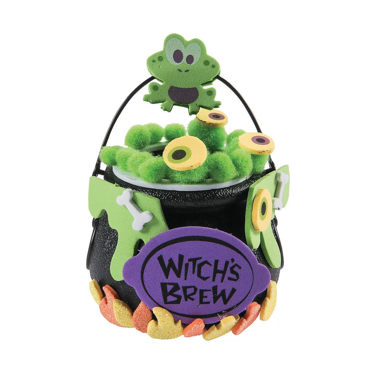 Best Sale Halloween Witch Cauldron Craft Kit - Makes 12 Boo Bags