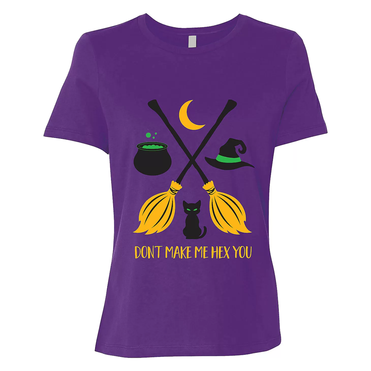 Online Halloween Witch Hex Women's T-Shirt Halloween T-Shirts