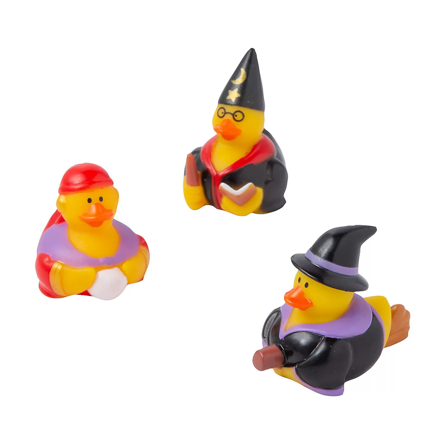 New Halloween Witchcraft Rubber Ducks - 12 Pc. Halloween Handouts