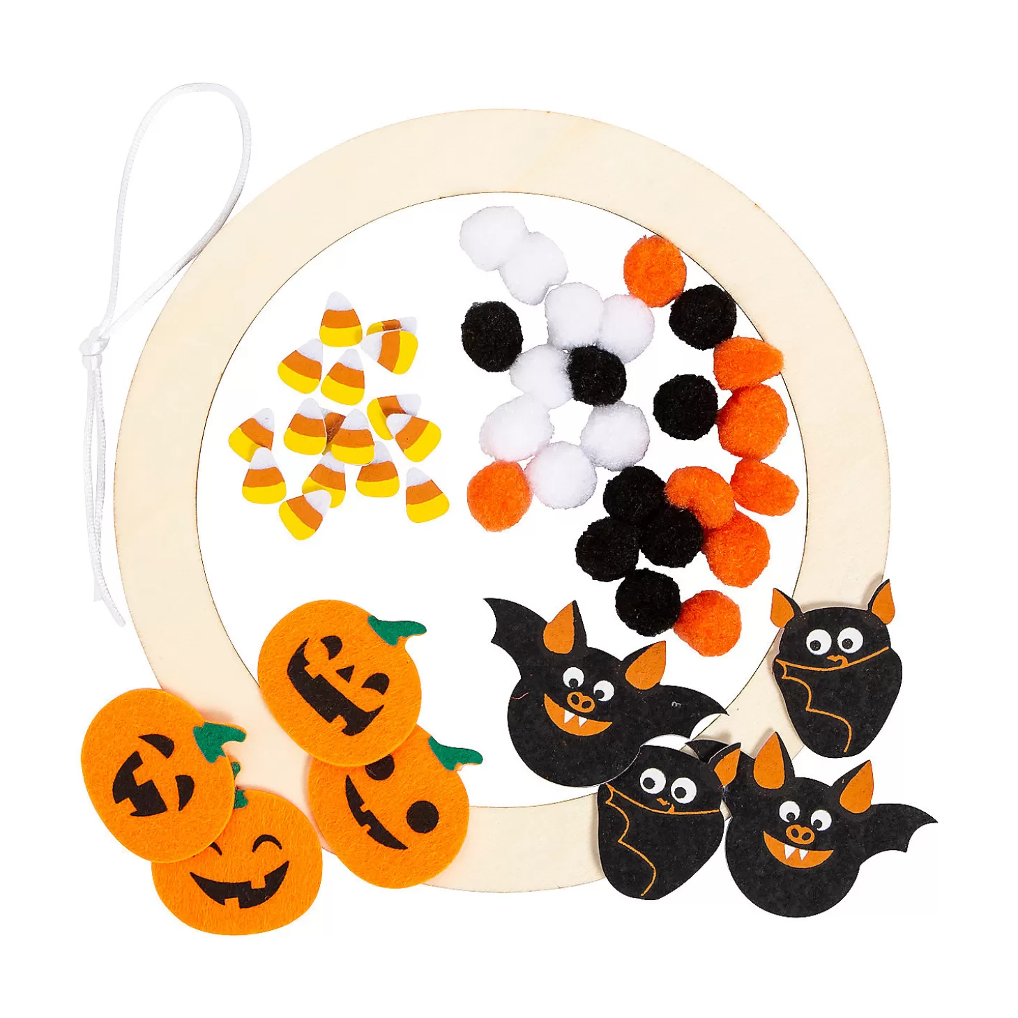 Shop Halloween Wreath Craft Kit - Makes 12 Diy Adult Crafts