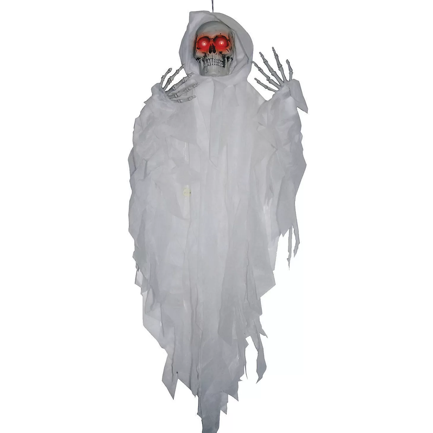 Hot Hanging Light-Up White Reaper Halloween Decoration Skulls & Skeletons