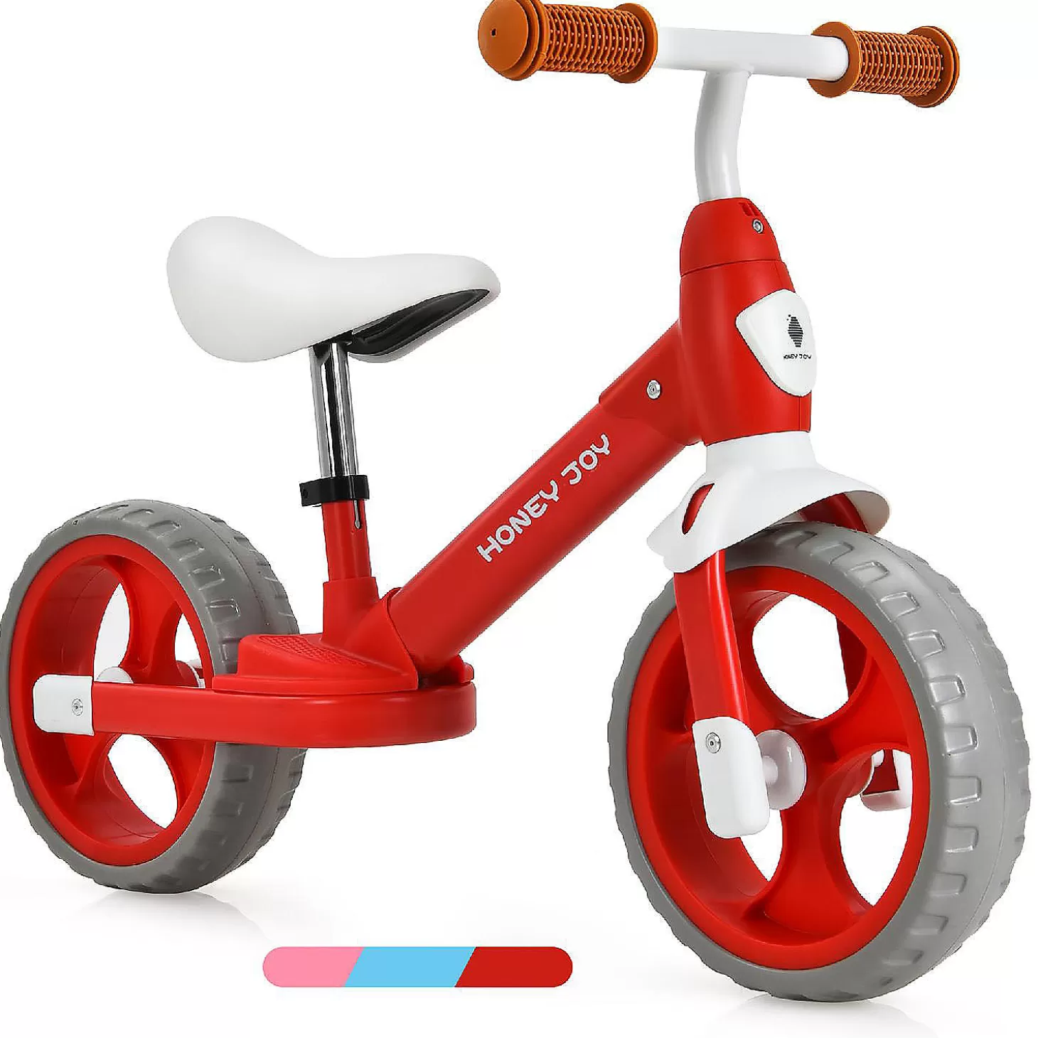 Discount Honey Joy Toddler Balance Bike W/ Feetrests For 2-5 Yr Red Riding Toys