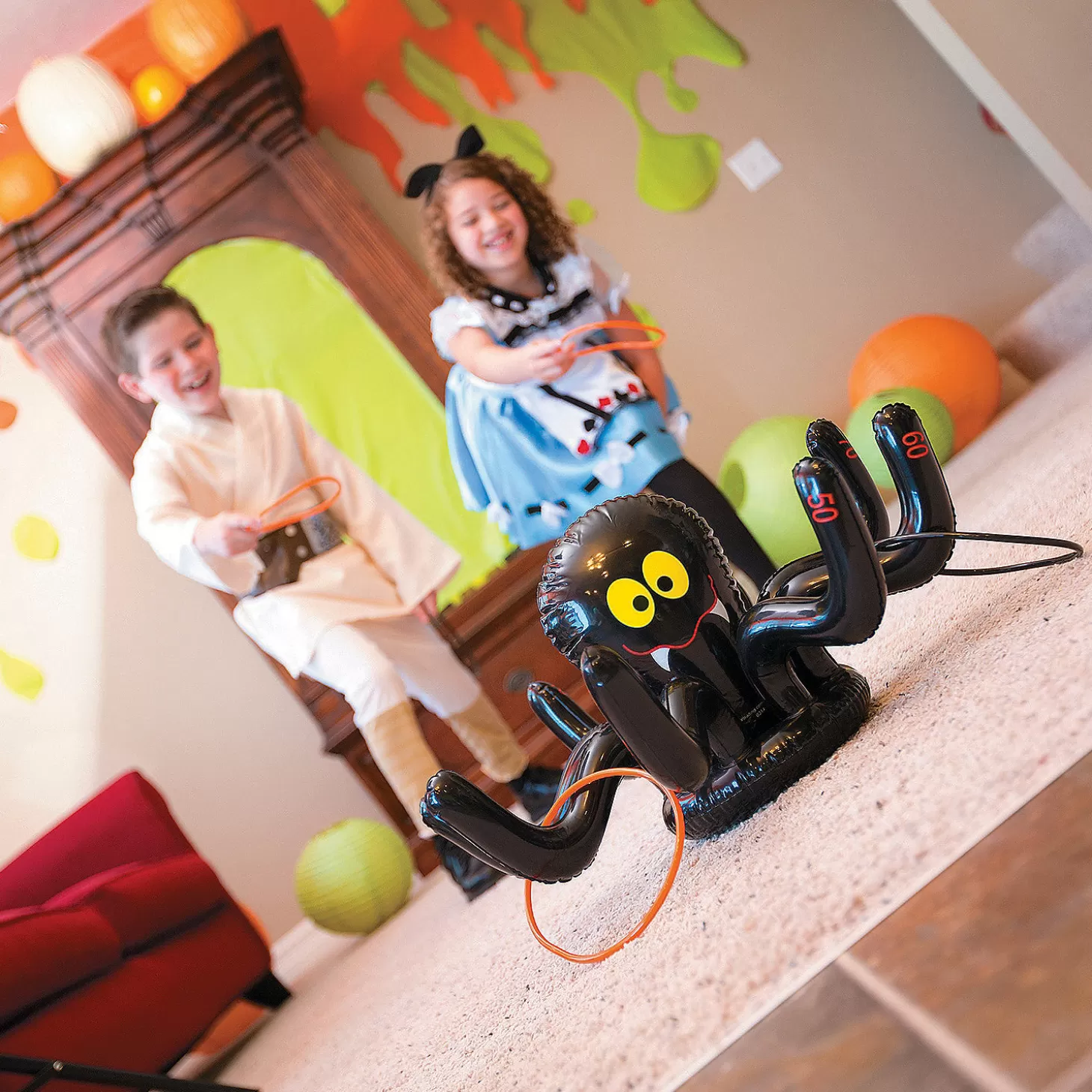 Online Inflatable Spider Ring Toss Game Games & Activities