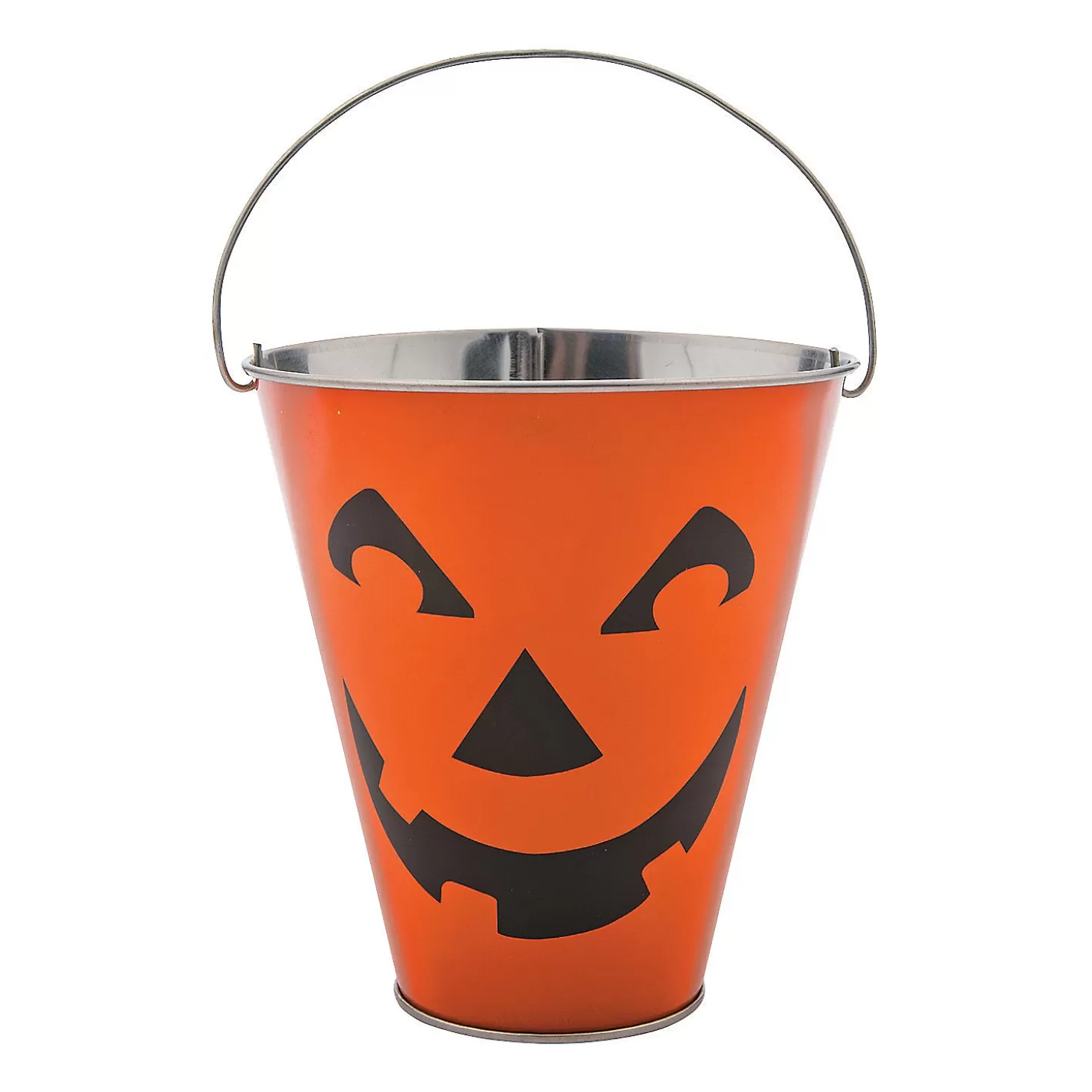 Sale Jack-O'-Lantern Galvanized Pails - 12 Pc. Halloween Bags